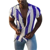 Pedort True Classic Tees Muška muške majice - Ležerne prilike za muškarce Purple, 2xL