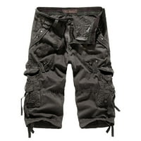 YieVot kratke hlače za muškarce Trendy Clearance Ljeto Ležerne prilike Outdoors Dukset Pocket Plažni