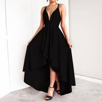 Ljetne haljine za prodaju za žene Plus size bez rukava bez rukava V-izrez Midi fit i flare Y2K moda