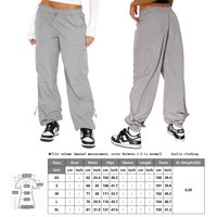 Ženske teretne hlače nacrtavaju Y2K dame pantalone joggers kombinezons