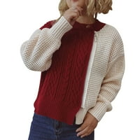 SNGXGN Otvoreni džemperi sa prednjim kardiganima za žene Otvoreni džemper Cardigan Cardigan džemperi