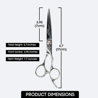 Škare za kosu - oštre japanske čelične noževe profesionalne škare