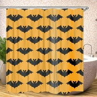 Halloween Bat Curkina za tuširanje prevladava vodostaj šareni jednostavni i lijepi tuš oblozi za poklon
