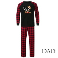 Fanxing Reindeer Porodica Podudaranje pidžamas Božićno podudaranje pidžama za obiteljske salone Outfits