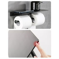 Self Holder sa telefonskim policama, zidnom montiranom rustpornoj kupaonici tkivo sa policama