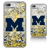 Michigan Wolverines Confetti Glitter futrola za iPhone x