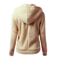 Zimski kaputi za žensku modu plus veličine ekstremno hladno vremenska odjeća Fluffy- Sherpa-lažnica