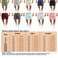 Avamo muške kratke hlače visoke struk Ljetne kratke hlače nacrtni dno Muškarci Havajska odjeća za plažu Mini hlače Vojska zelena XL