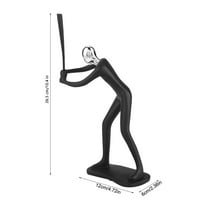 Kip sportske figure, servisni život tipa opcije smole Atlete statue Modni prenosivi za poklon za vašu