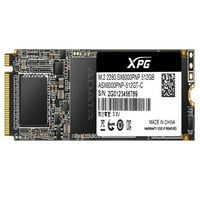 512GB ADATA XPG S PRO PCIe GEN NVME M. SSD uređaj