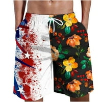 Safuny muške hlače na plaži sa džepom ljetne trendi pantalone Moda Fit Wreice Prodaja kravata Dye cvjetni