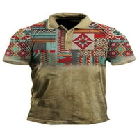Sanviglor MENS Polo majica REALEL izrez T majice Kratki rukav Tee Athletic bluza Golf majica 5xl