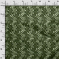 Onuone pamučna svila zelena tkanina apstraktna tkanina za šivanje tiskane plafne tkanine pored dvorišta