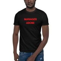 Crveni menadžer Adobe majica s kratkim rukavima majica u nedefiniranim poklonima