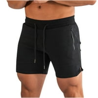 Muške atletske kratke hlače, opušteno fit casual brzo suhe kratke hlače hlače fitness trening pokreće