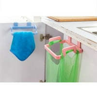 Držač vrećica za smeće Jednostavno kuhinjska vrata zadnje vješanje stilova kabinetni stalak za smeće za smeće nosač nosača plave boje