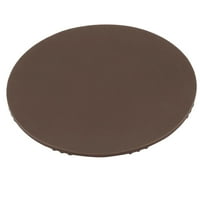 Silikonska okrugla oblikovana desktop čaša otporna na toplotnu prostirku Chocolate Boja dia