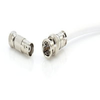 CIMPLE CO - HD SDI kabel - bijeli koaksijalni BNC muški do muških 35ft - Ohm 3Gbps
