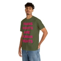 Trans Prava su ljudska prava grafička majica, veličina S-5XL