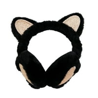 Cat Ear Earmuff Girls Plišajte toplo uho Muff Meko krzneni vanjski zimski uši zagrijava za zaštitu od