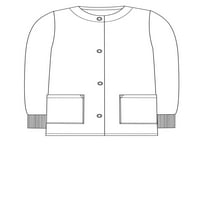 ADAR univerzalni piling za žene - okrugla vrata zagrijavanje jakne za zagrijavanje