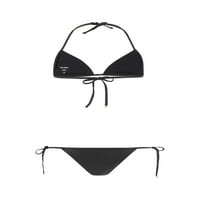 Attico Woman Black Stretch Poliester Bikini