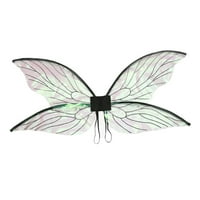 Djevojke Leptir krila Kids Fairy Wings Pjenušava čista anđela krila prerušiti se Halloween Cosplay kostimori
