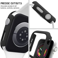 Kompatibilan je za Apple Watch Case [bez zaštitnog zaslona] Serija Serija 7, zaštitni poklopac tvrdog