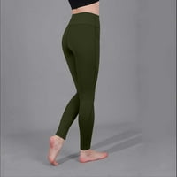 Ženske gamaše visokog struka joga pantalona za vježbanje vežbanje kaprisu za ležerne ljetne hlače