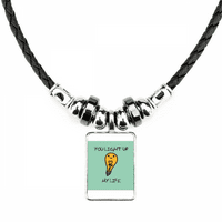 Svjetlo Sticanje ogrlica za interakciju Ogrlica od nakita Okretna kožnica
