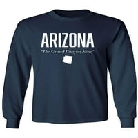 Arizona The Grand Canyon državna majica dugih rukava