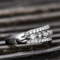 Keusn modni kruški kopn za prsten u obliku kruške u obliku kruške dame dame vjenčani morski prsten gif