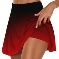 Cofeemo ženske teniske suknje ljetne kratke hlače na saglasnim atletskim rastezljivim trčanje joga kratke povremene lažne dvije sportske suknje elastične hlače