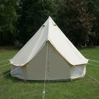 Vanjski luksuzni vodootporni 3m 9,8ft Oxford Bell šator sa otvorom za štednjak Yurt glamping šator za 3 osobe kampiranje