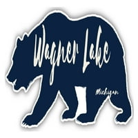 WAGNER jezero Michigan Suvenir 3x frižider magnetni medvjed dizajn