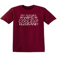 Moj budući muž imat će najslađi suprug sarkastičan smiješan izrekao grafičku majicu za odrasle za odrasle