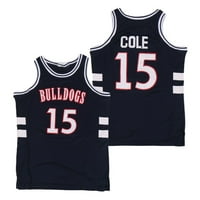 Muški košarkaški dres Cole vezeni sportovi za sportski rezervoar