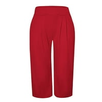 MA & Baby Women High Squist Lood-noge hlače Palazzo pantalone, S, M, L, XL, XXL