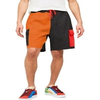 Rejlun muns sport mini pantalone Boja blok plaža kratke hlače Elastična struka Drće Classic Fit Summer
