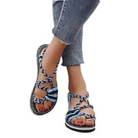 Hernalise Ljeto Dame Flip-Flops ravne pete Bohemijske rimske sandale Ležerne prilike Flip Flops Ženske cipele Ženske sandale za čišćenje ispod $ ženske sandale za čišćenje ispod 15 dolara
