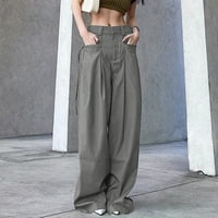 Xiuh casual pantalone ženske baggy cargo hlače Streetwewwer Hop Joggers Duksevi nacrtaju Ležerne prilike