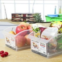 Papaba hladnjak prozirna kutija za odlaganje, sadrži zapečaćene kutije za skladištenje kontejnera za hranu za dom
