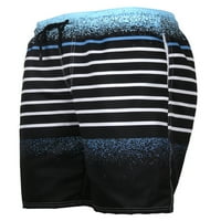 Bomotoo muns dno prugaste plažne kratke hlače srednje strukske ljetne kratke hlače Ležerne prilike na plaži Havajski mini pantalone m