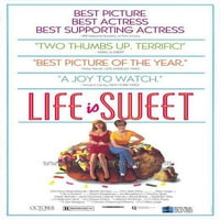 Život je sladak - filmski poster