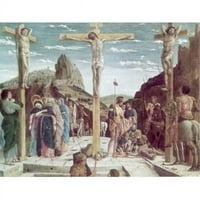 Posterazzi Sal Calvary CA 1456-i Andrea Mantegna 1431 - Italijansko ulje na panelu Musee du Louvre Paris