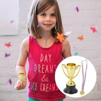 Mini plastične čaše trofej i medalje nagrada nagrade male medalje nagrada za poklon Trofejne igračke