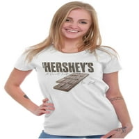 Hershey's Chocolate Candy Sweet Ball Women's Majica Dame Tee Brisco Marke L