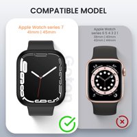 [Pack] Southwit Kompatibilan za Apple Watch Case Series, Hard Edge Case za poklopac zaštitni okvir poklopca