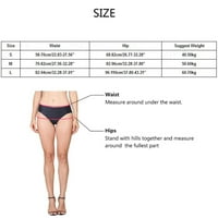 Garnici za žene Stretch bikini gaćice čipke šuplje obloge Comfy donje rublje