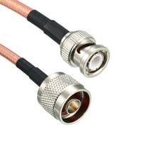 Nizak gubitak RF koaksijalni kabelski priključak Coa Wiret RG- N muško za BNC mužjak